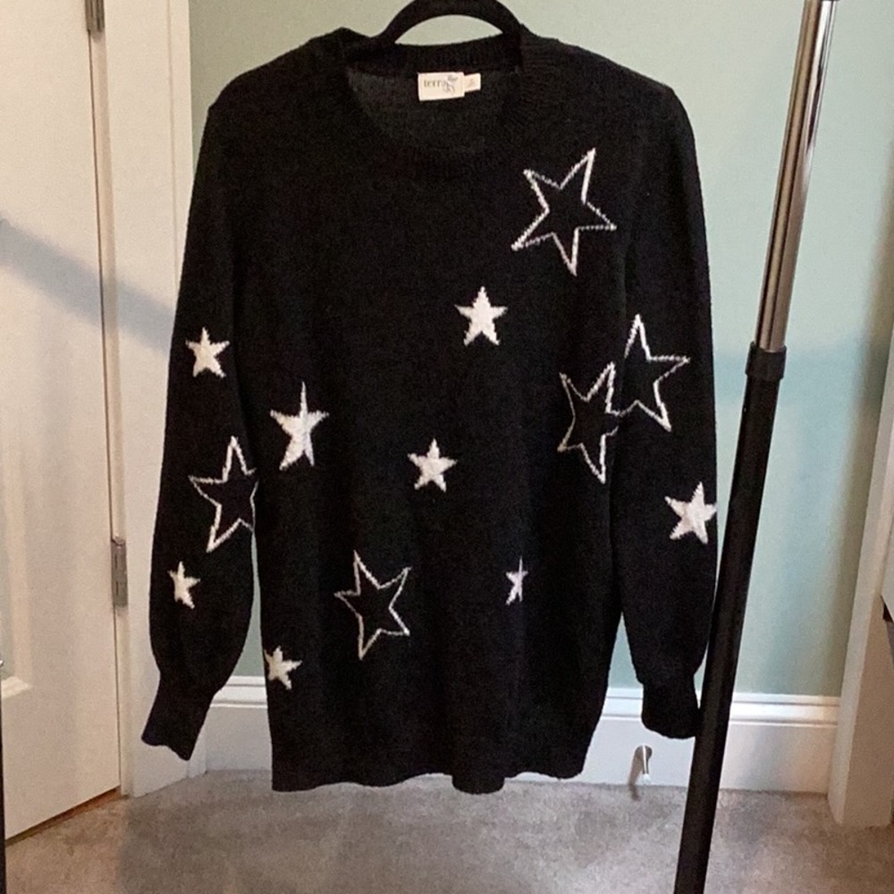Star patterned sweater